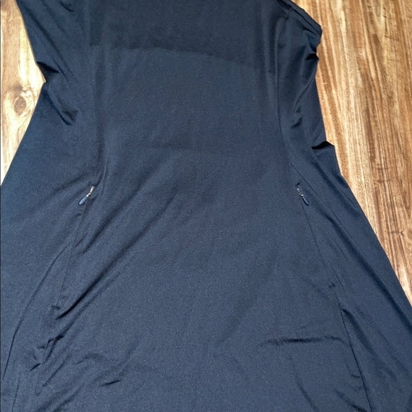 Tee Time women’s medium 8 10 dress golf tennis athletic Black Sleeveless pockets - Picture 3 of 7